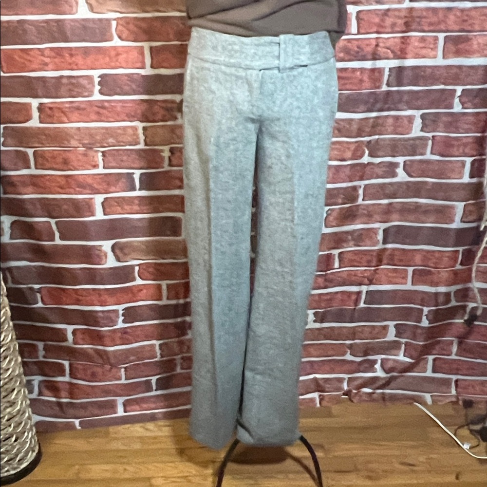 👖 Marty M Low Rise Y2K Office Pant —  Neutral — Sz 0 / P